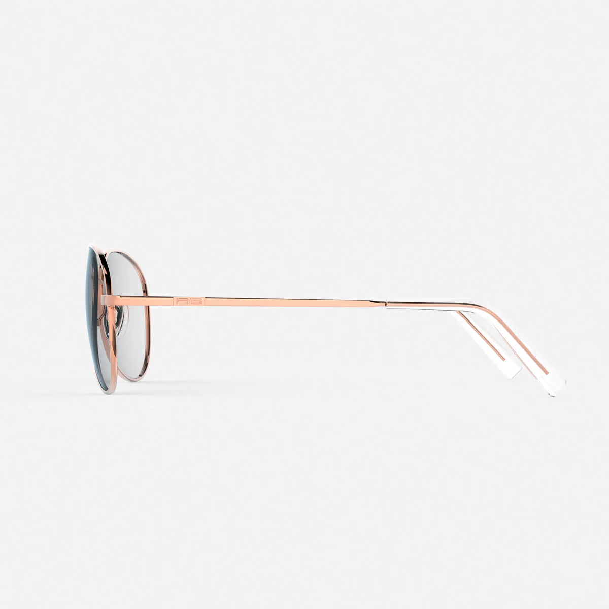 Amelia - 22k Rose Gold & Clear - Prescription Eyewear - Image 3