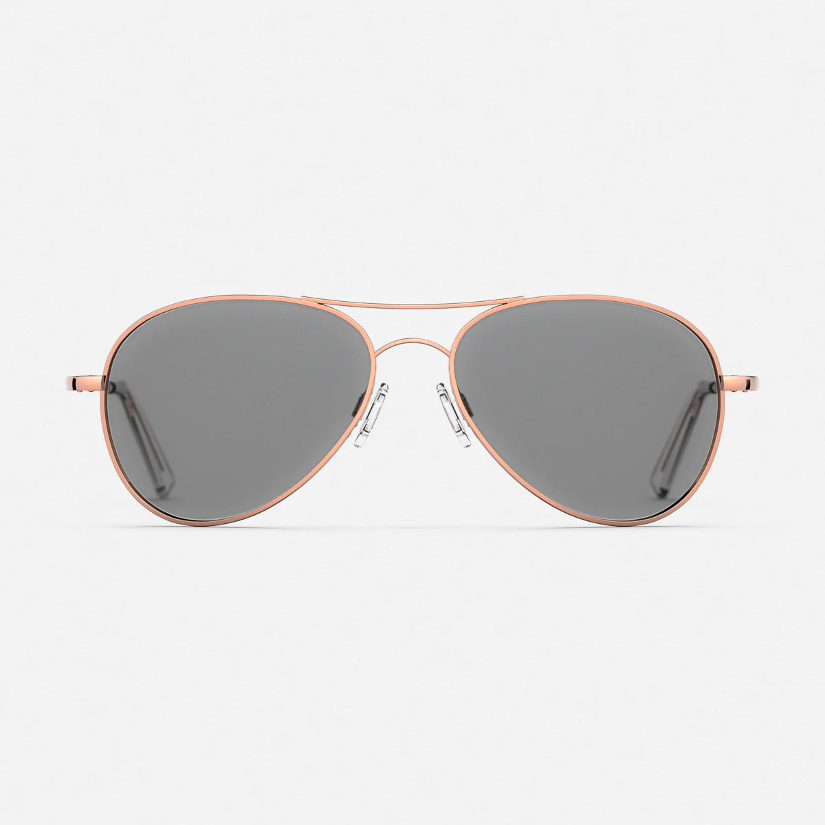 Amelia - 22k Rose Gold & Clear - Prescription Eyewear - Image 4