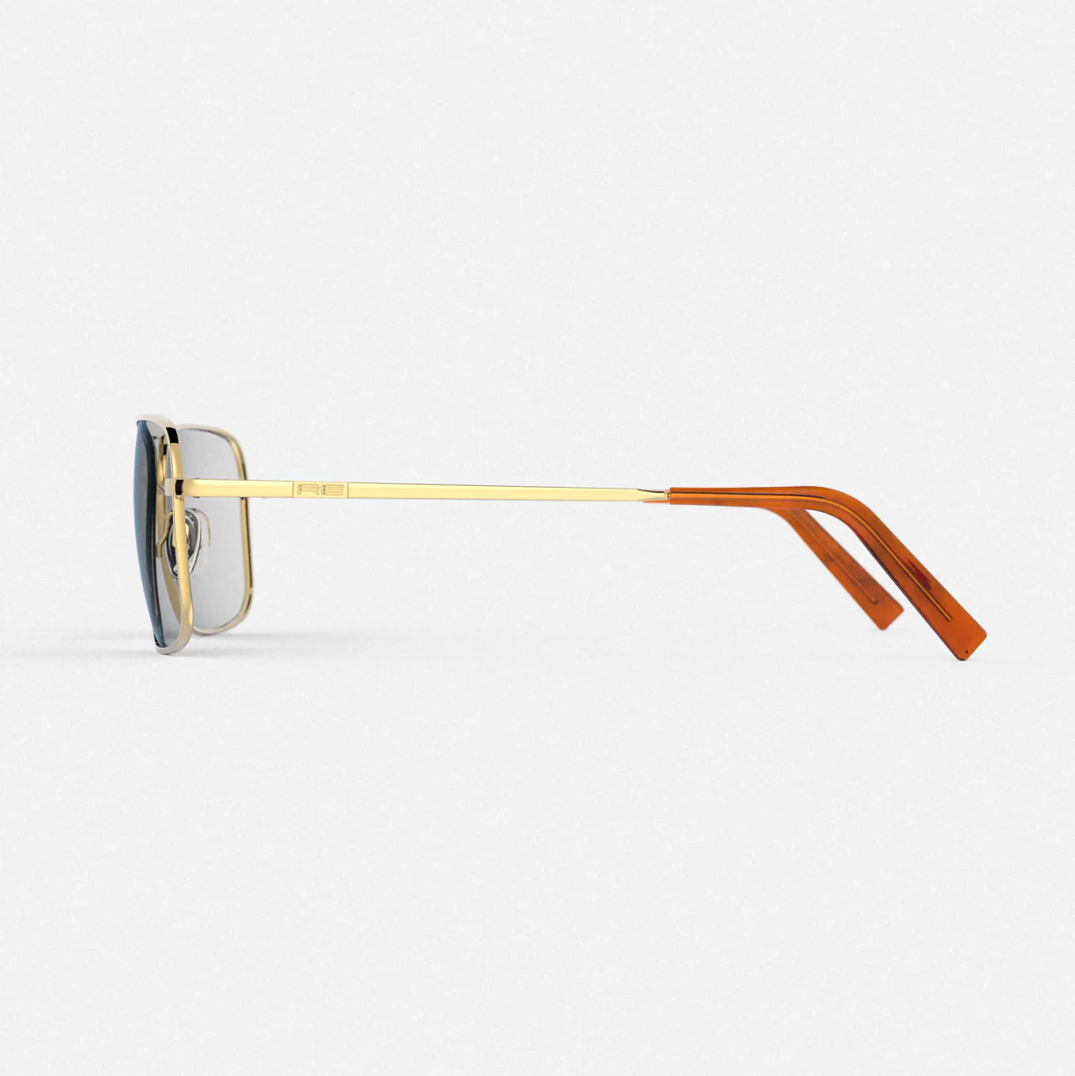 Archer - 23k Gold & Clear - Prescription Eyewear - Image 3