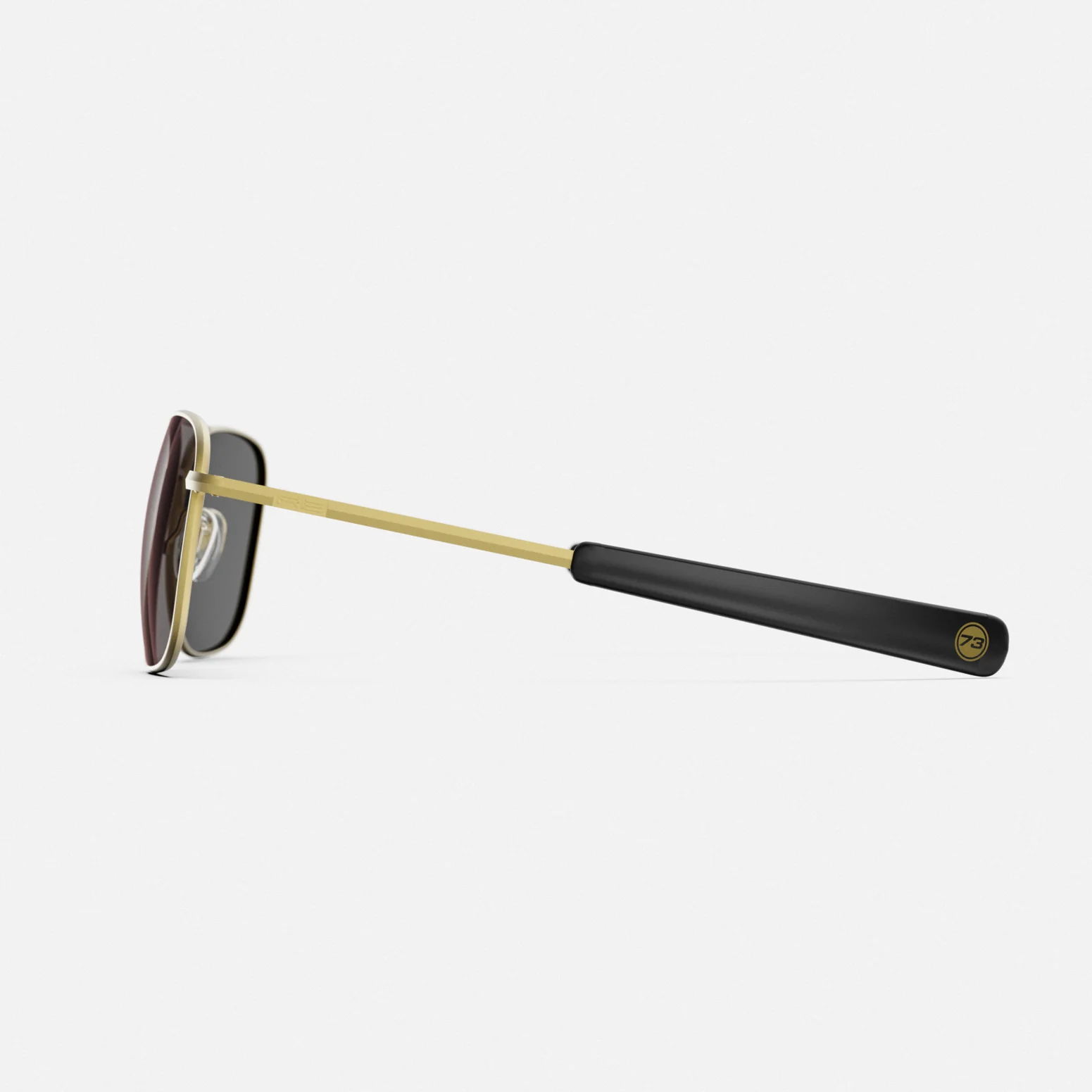 Aviator - 23k Satin Gold & Apex Gray - Image 4