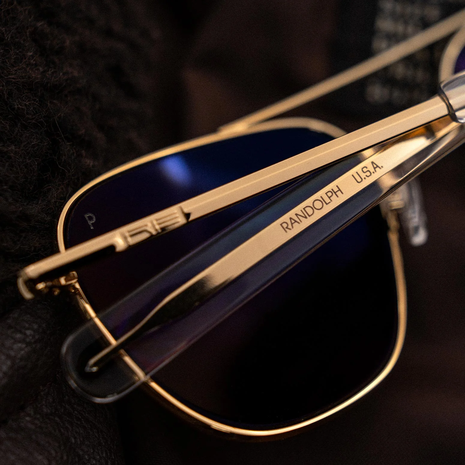 Aviator - Military Special Edition - 23k Gold - Prescription Sunglasses - Image 6