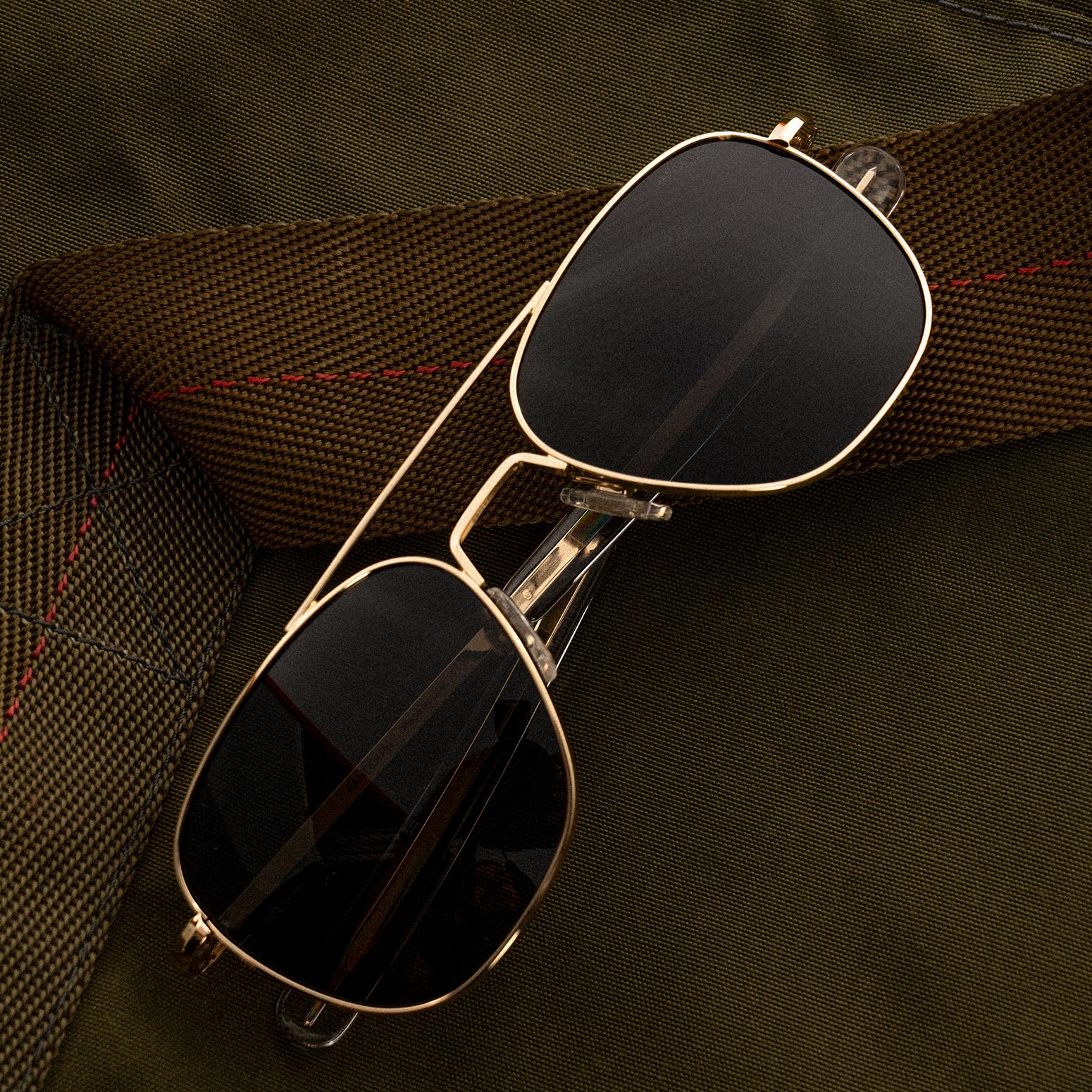 Aviator - Military Special Edition - 23k Gold - Prescription Sunglasses - Image 9