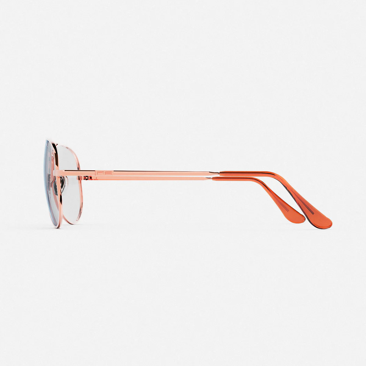 Concorde - 22k Rose Gold & Clear - Prescription Eyewear - Image 3