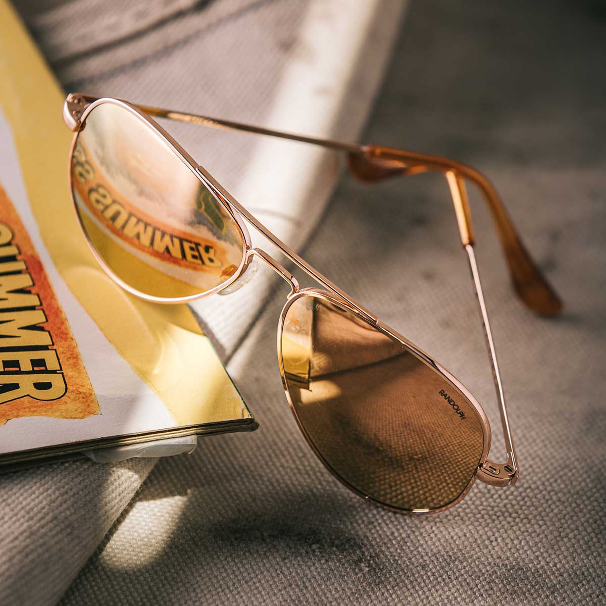 Concorde - 22k Rose Gold & Rose Gold - Prescription Sunglasses - Image 4