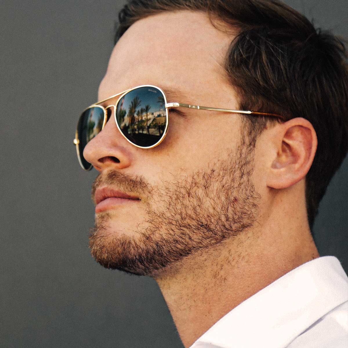 Concorde - 23k Gold & American Tan - Prescription Sunglasses - Image 4