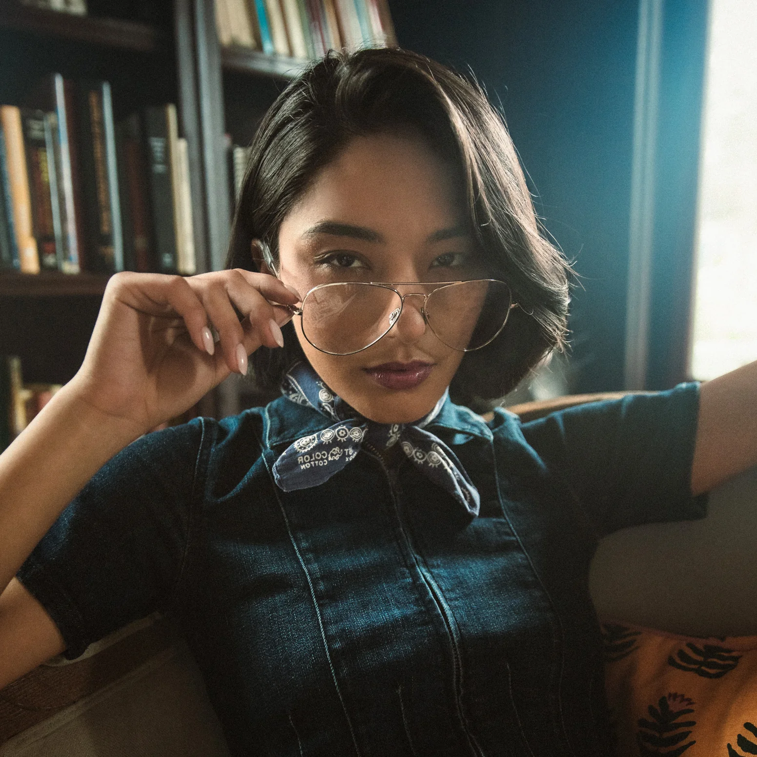 Concorde - 22k Rose Gold & Clear - Prescription Eyewear - Image 6